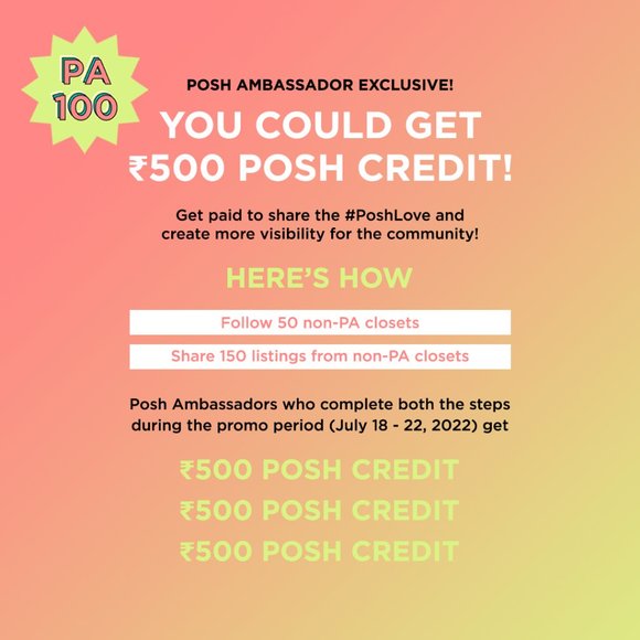 Other - Posh Ambassador Exclusive! ✨ #togetherwegrow